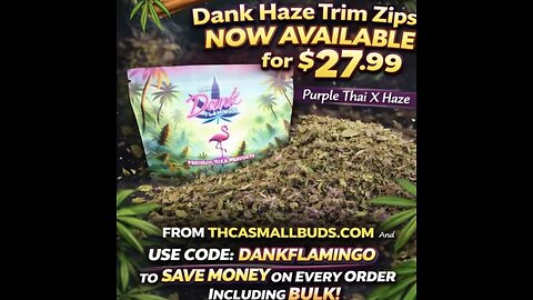 Dank Haze Trim From THCa Small Buds aka TSB!