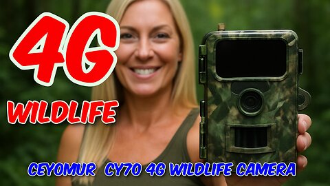 CEYOMUR CY70 4G Wildlife Camera Review