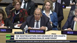 Lawrow bei UN-Generalversammlung: Scharfe Kritik an EU und NATO