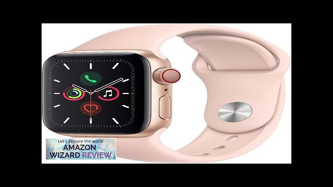 Apple Watch Series 5 (GPS + Cellular 40MM) Gold Aluminum Case Review