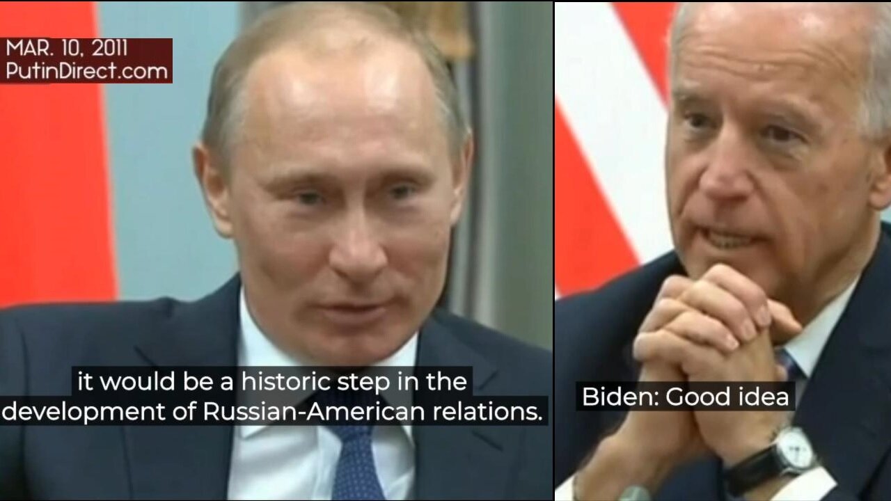 Putin met w/ Joe Biden in 2011, hoping to start a new chapter in U.S.-Russia's relations