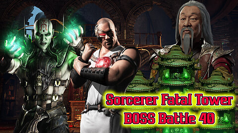 MK Mobile. Sorcerers Fatal Tower BOSS Battle 40