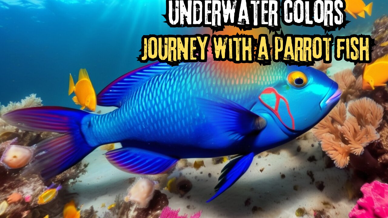 Aquatic Elegance: The Life of the Velvet Parrotfish