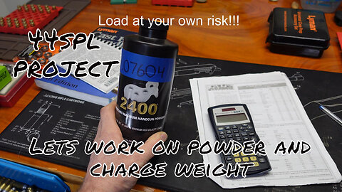 Selecting a Powder and Charge Weight for the 44spl Project