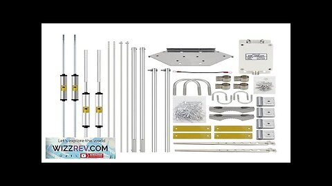 750V Shortwave V Antenna High Efficiency Low Noise 5 Bands 7M-14M-21M-28M/29M-50M 2000W Review