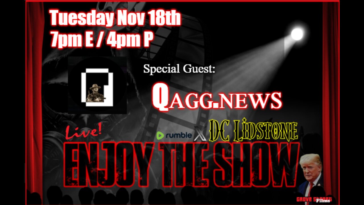 Enjoy The Show - Episode 59 w/ Special Guest Qᴀɢɢ.ɴᴇᴡꜱ @qaggnews