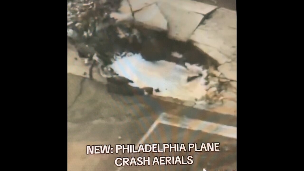 GIANT HOLE IN THE GROUND🚀🕳️💥🏢🔥📸AFTER SMALL PLANE CRASH IN PHILADELPHIA🚀🛻🔥🚗🔥🛩️💫