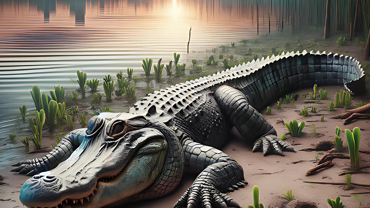 Alligators beautiful and ancient animals