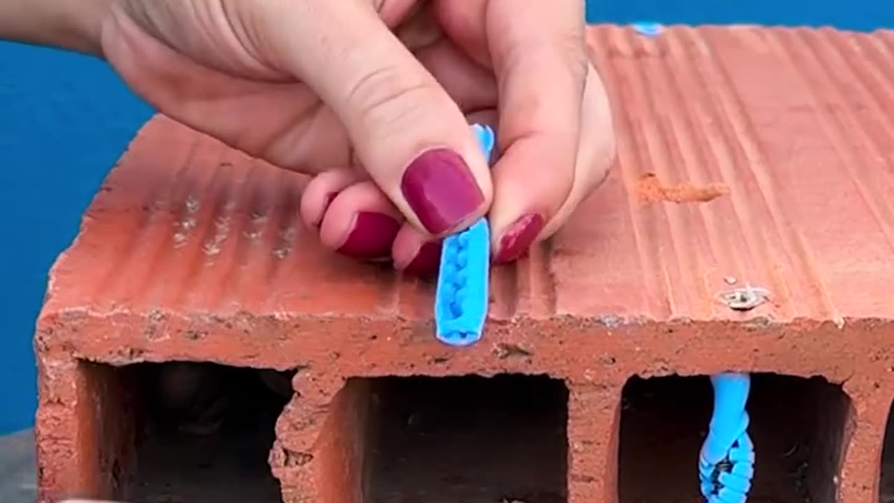 Brick anchors done right 💪🧱