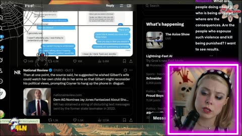 Texts from Hell! Candace Owens, Jay Jones, and more.