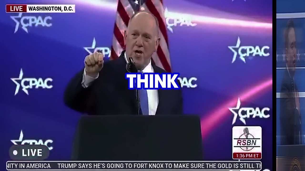 Tom Homan goes full SAVAGE in CPAC speech: "I don't give a s**t!"