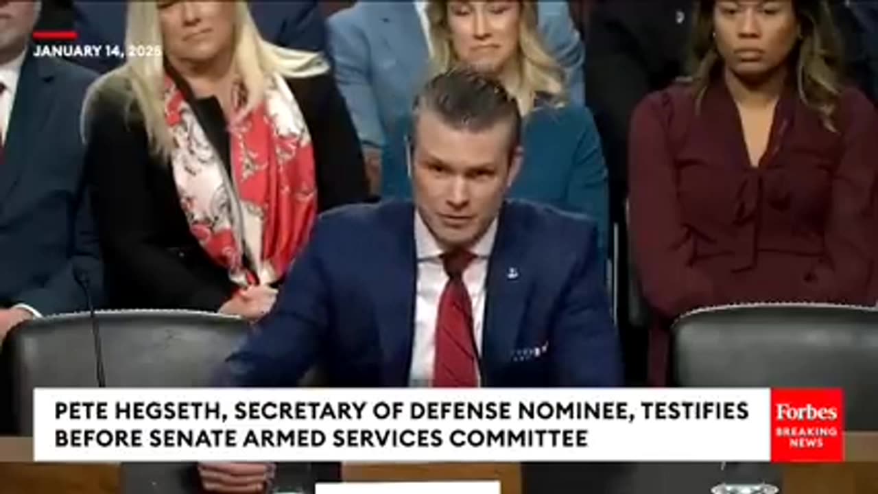 JUST IN- Jack Reed And Pete Hegseth Share Extremely Tense Questioning