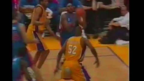 Jerry Stackhouse 21 Points 6 Ast @ Lakers, 2001-02.