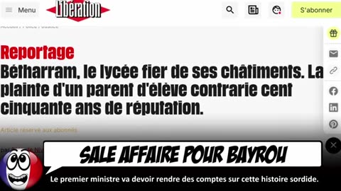 Bayrou impliqué dans un SCANDALE PÉDOCRIMINEL, rien que ça…