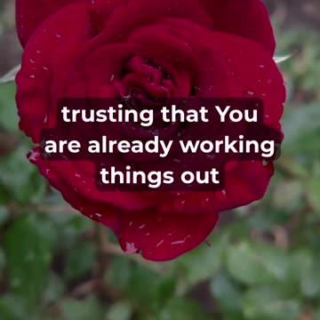 The Perfect Prayer for Your Weekend!