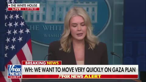 Karoline Leavitt Asked If Trump Is Willing to Rule Out a Pardon For Ghislaine Maxwell