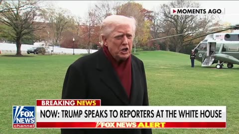 🟢 PRESIDENT TRUMP: "Sure, why not! I get along with everybody."