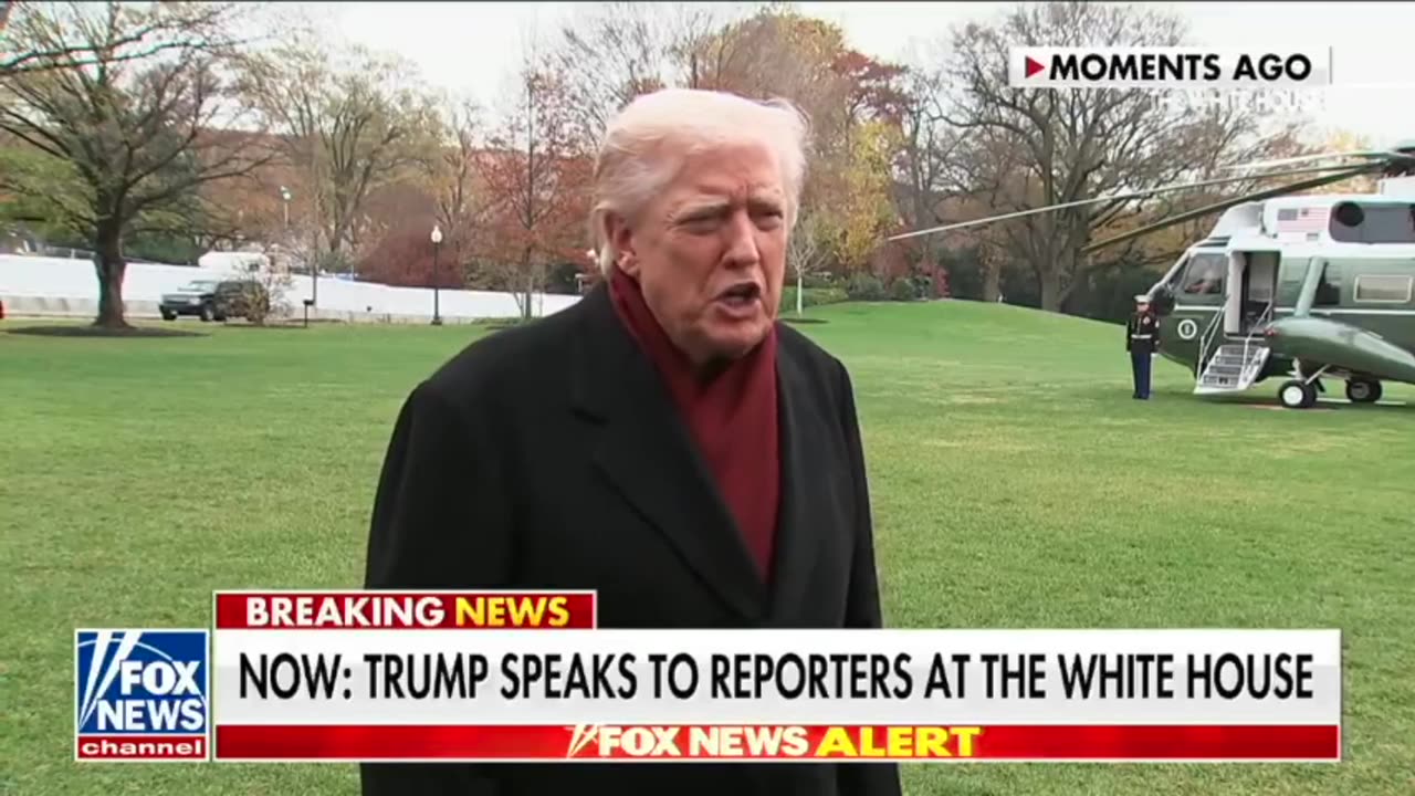 🟢 PRESIDENT TRUMP: "Sure, why not! I get along with everybody."