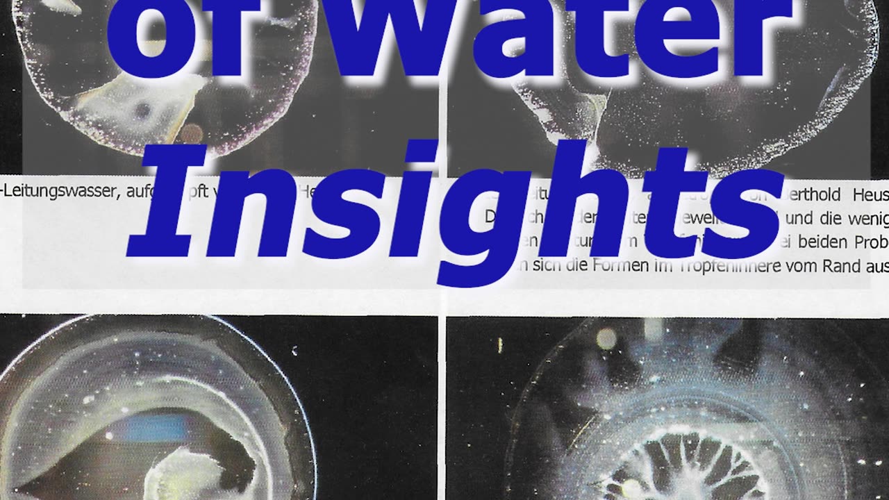 WATER REACTS TO HUMAN