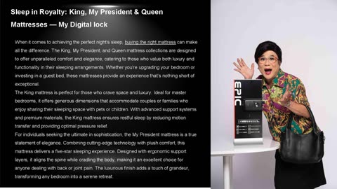 Sleep in Royalty: King, My President & Queen Mattresses — My Digital lock