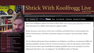 Shtick With Koolfrogg Live - UNGA Lavrov and more, Trump's Plans, Navarro's Warning, Chinas Space Threat, James Comey, Hegseth, Lutnick, featuring Biomilq and How to Avoid Widowhood