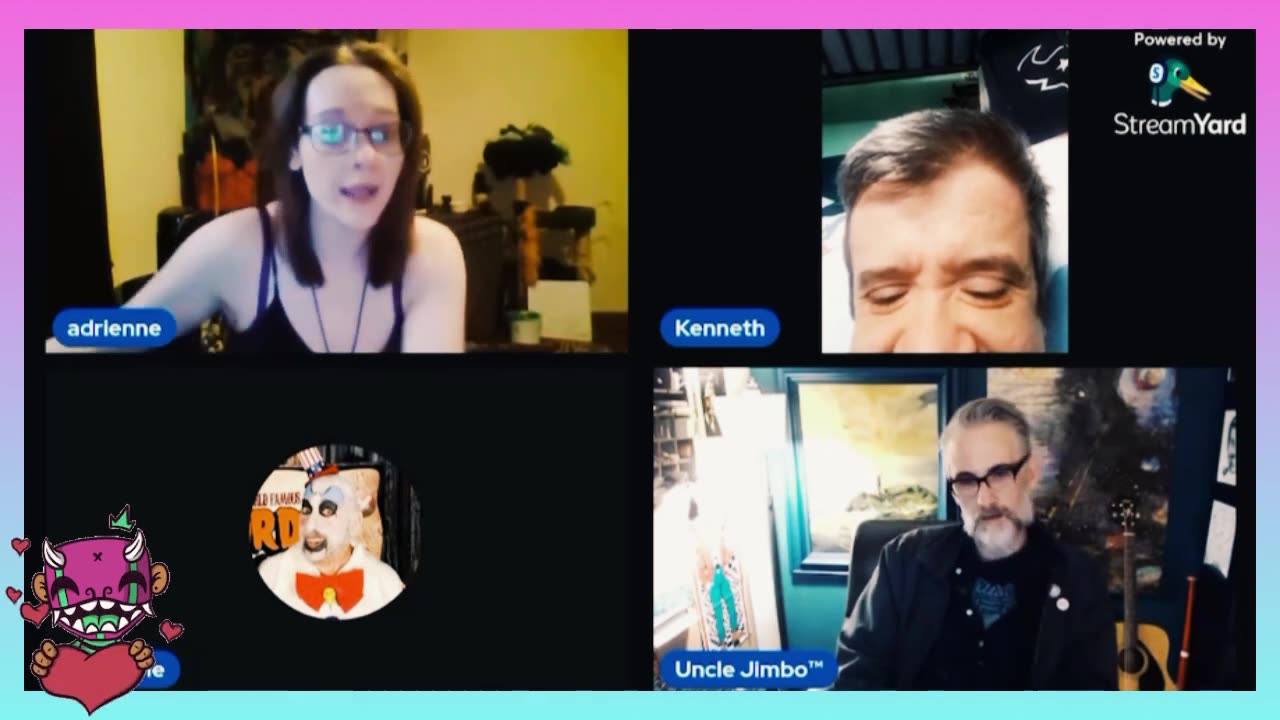 Cyraxx APPEARS on Gothie’s panel! Featuring Uncle Jimbo & CIA Hole