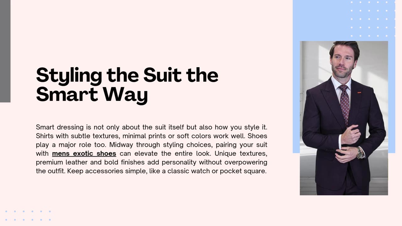 Smart Dressing With 2 Piece Suits for Men
