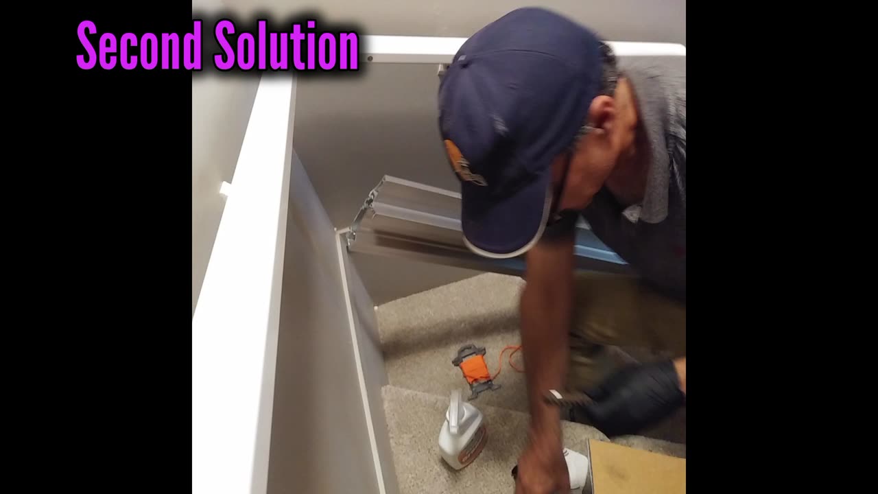 Acorn 180 stairlift is missing the **Final Limit Switch Striker** safety component