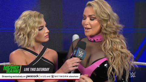 Ronda Rousey and Natalya prepare for war at WWE Money in the Bank: SmackDown, July 1, 2022 @wwefree