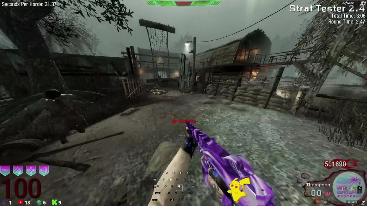 2K QHD 60 FPS | CALL OF DUTY | BLACK OPS | TODOS LOS MAPA | +100 | SPEEDRUN | STRAT TESTER 2.4