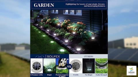 SOLPEX Solar Ground Lights