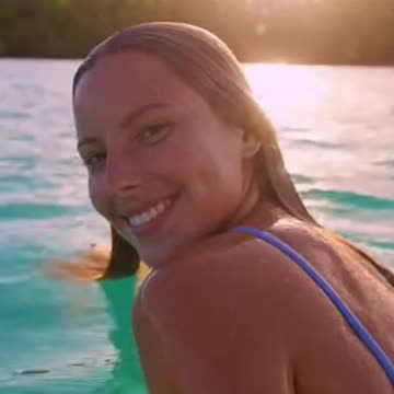 The Girl Who Brings FORTUNE — Swimming in a Sea Too Beautiful to Be Real!