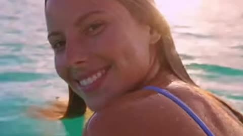 The Girl Who Brings FORTUNE — Swimming in a Sea Too Beautiful to Be Real!