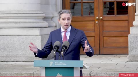 Simon Harris admits to the link between the housing crisis in Ireland and immigration.