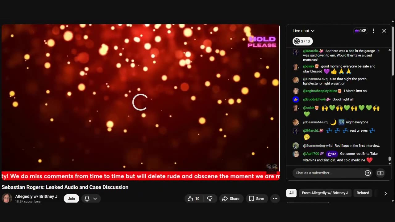 Sebastian Rogers: Leaked Audio and Case Discussion