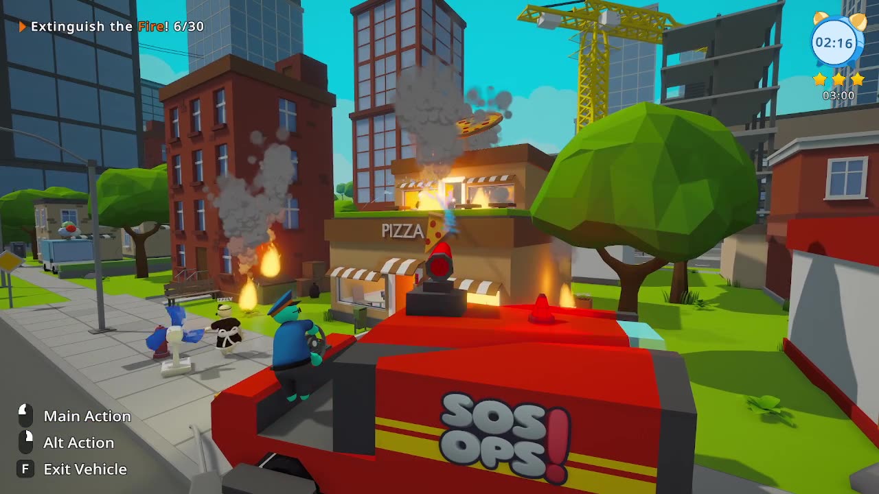 We played SOS ops! IT was hilarious!