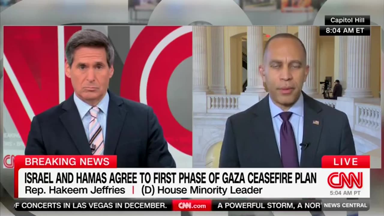 Even The Top House Democrat Praises Trump's Israel-Hamas Deal