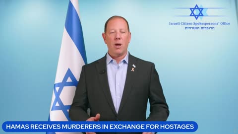 'For each Israeli hostage that's been suffering in Gaza, we released 30 killers.'