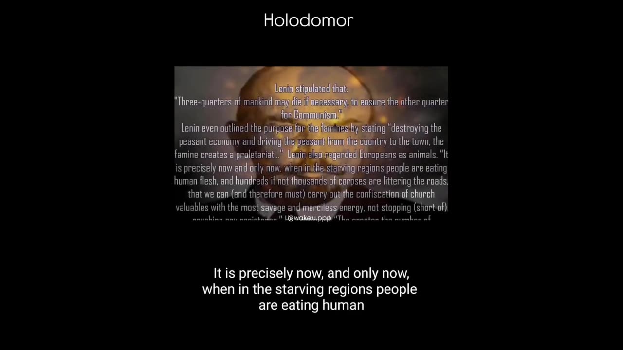 Why Didn't They Teach Us About Holodomor In School? 🤔