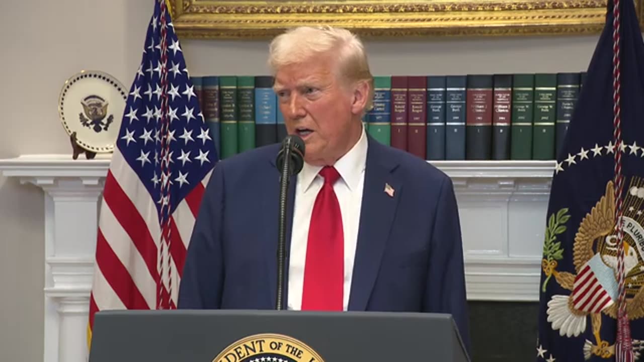 President Trump Gives Remarks Regarding U.S. Infrastructure Investment