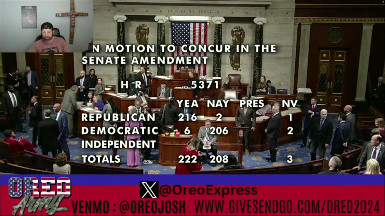 House Floor Proceedings - Vote to Open Government