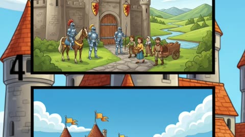 Mystical Castle 🏰 | Spot the Differences Challenge