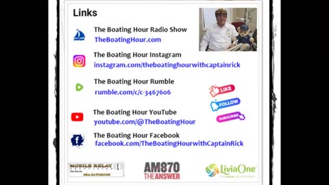 The Boating Hour Radio Show with Captain Rick 03-08-2025