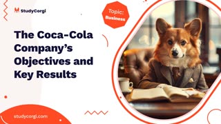 The Coca-Cola Company's Objectives and Key Results - Research Paper Example