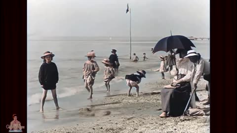 (1899) - A Day at the Beach - over 100 years ago