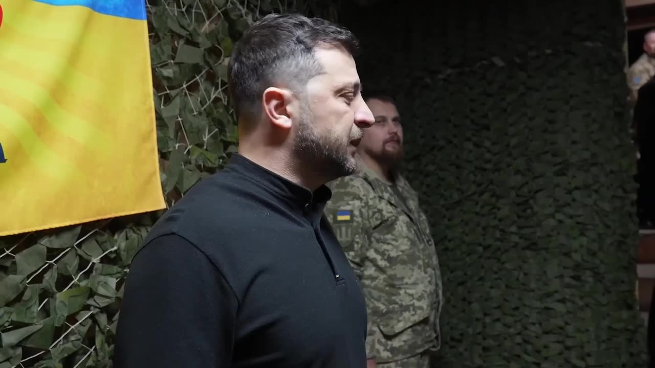 🇺🇦 Zelensky: Command post of the 65th Separate Mechanized Brigade “Velykyi Luh.”