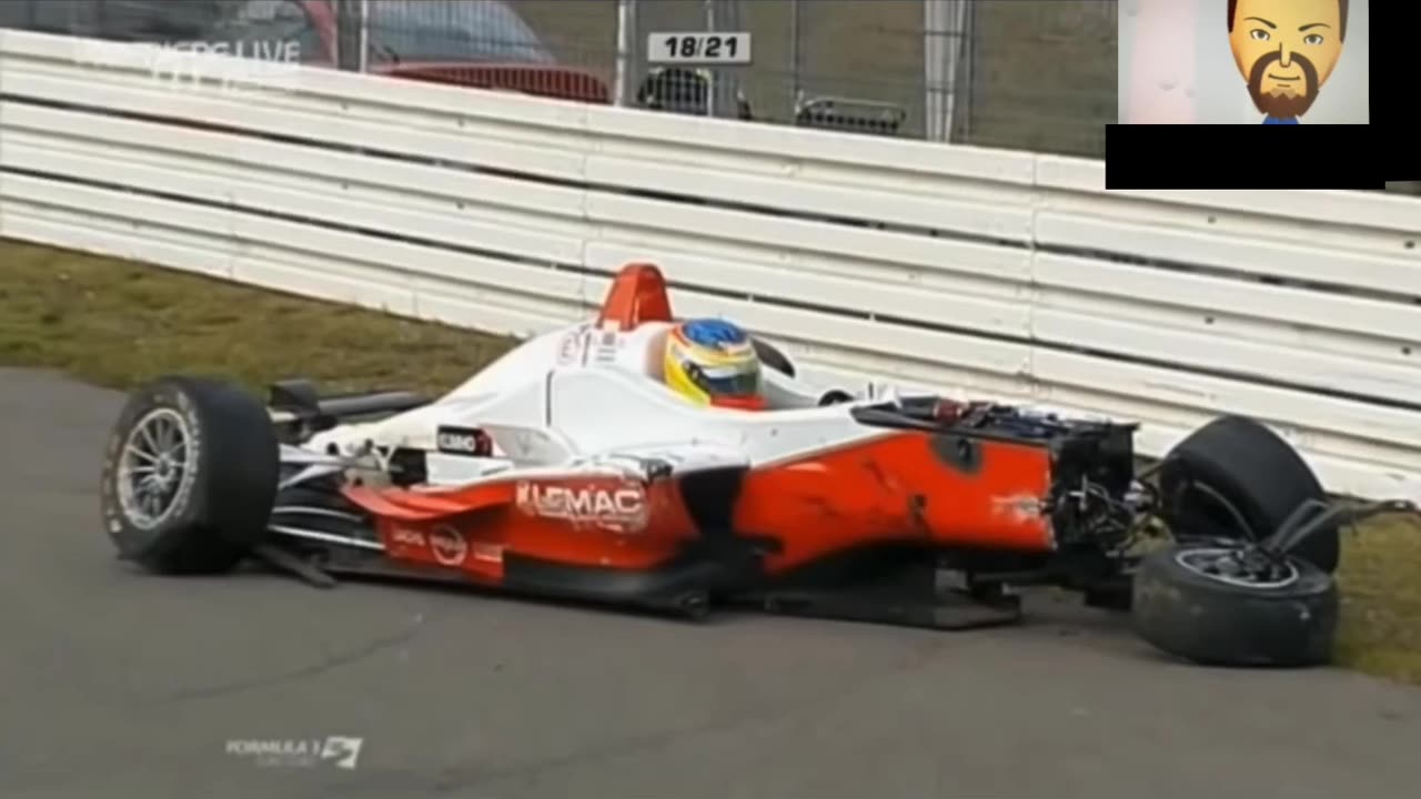 Open Wheel - Concrete Wall Crash Compilation (REACTION)