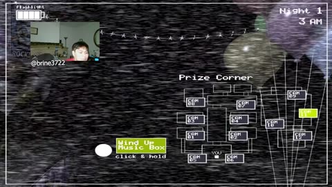 FNAF 2: Nights 1 and 2 Playthrough: Foxy and mangle get to my office again