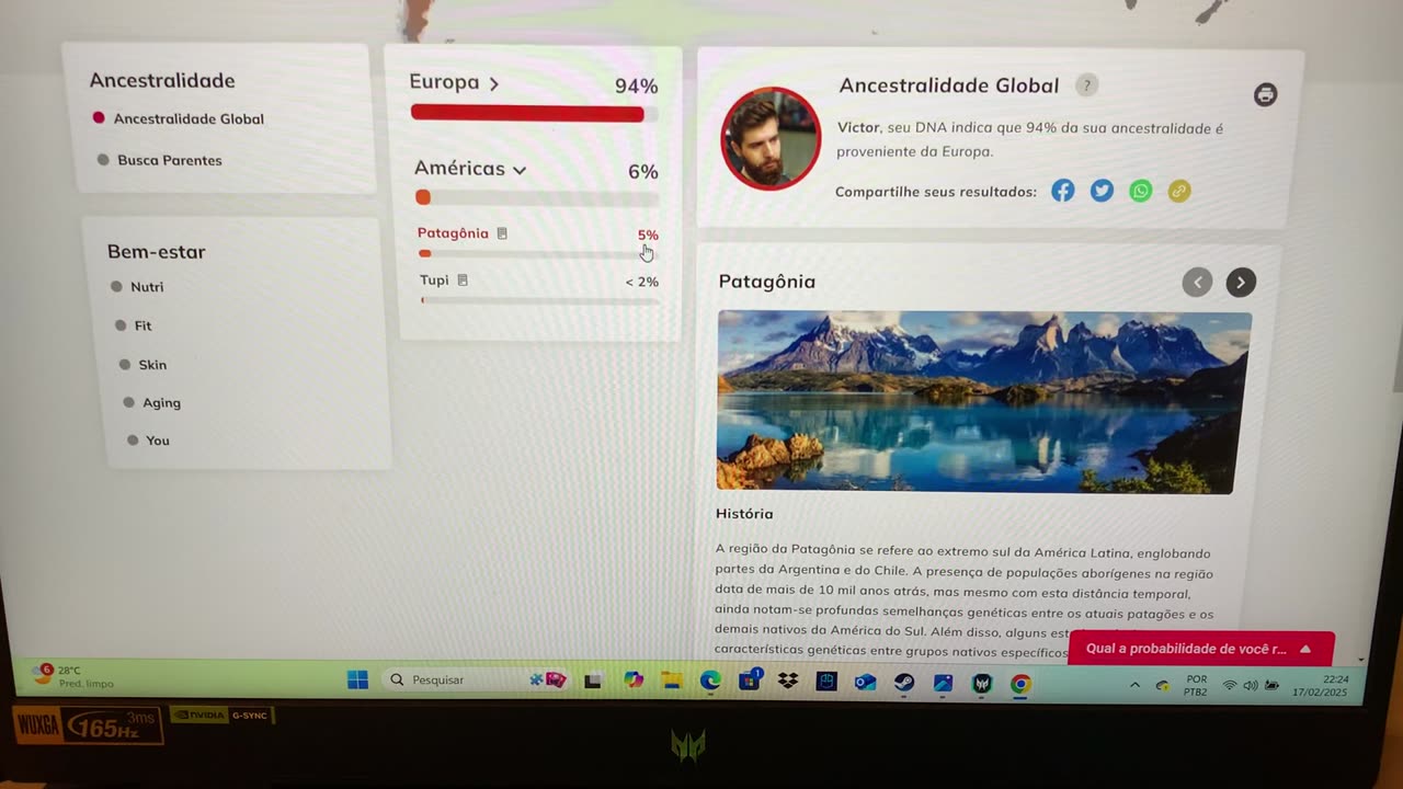 Comparing my different dna results: Genera vs LivingDna vs TellmeGen vs FTDNA