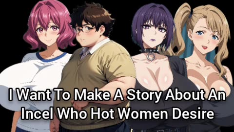 I Want To Make A Story About An Incel Who Gets Hot Women
